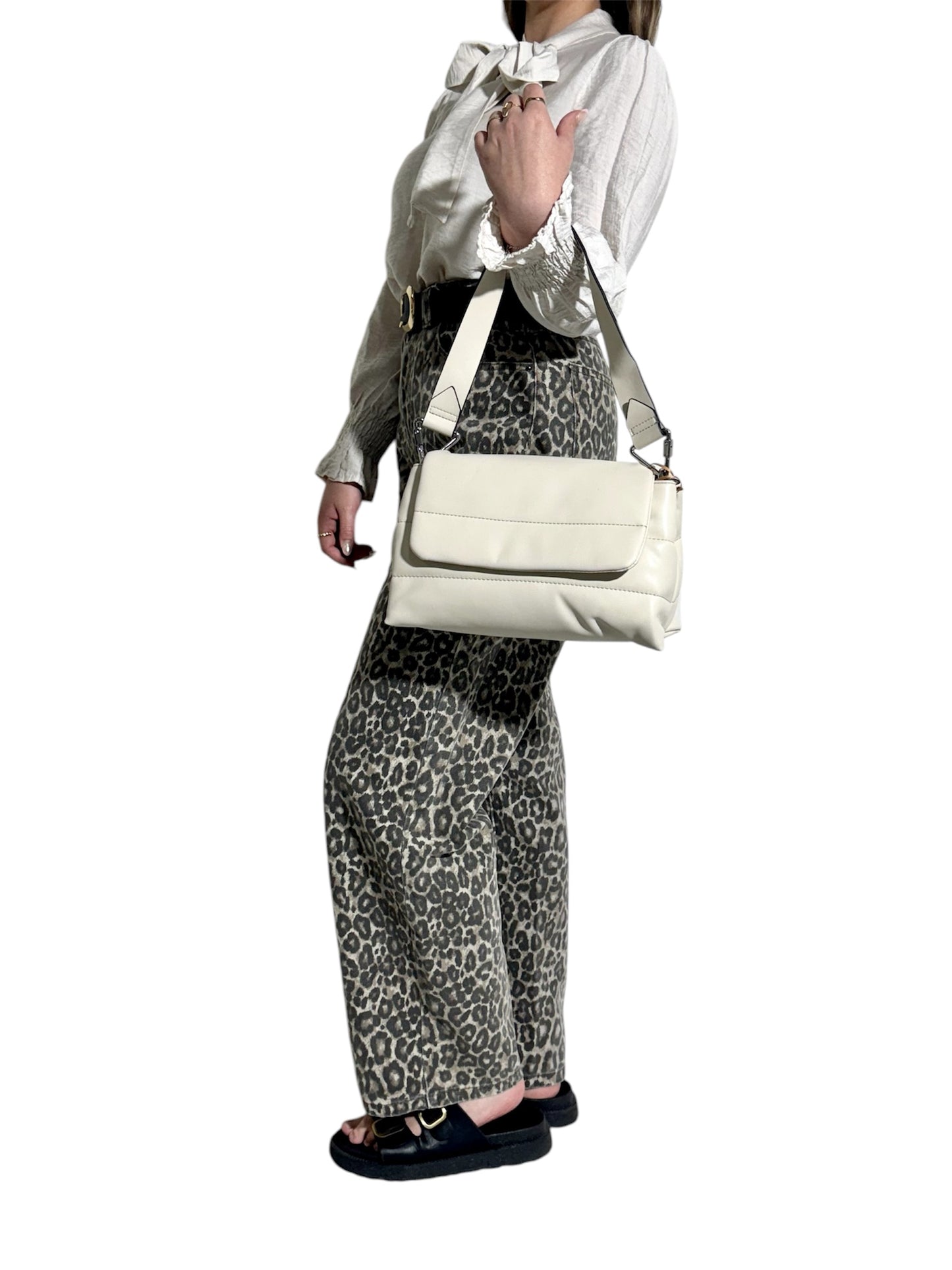 Bolso Crudo de Solapa