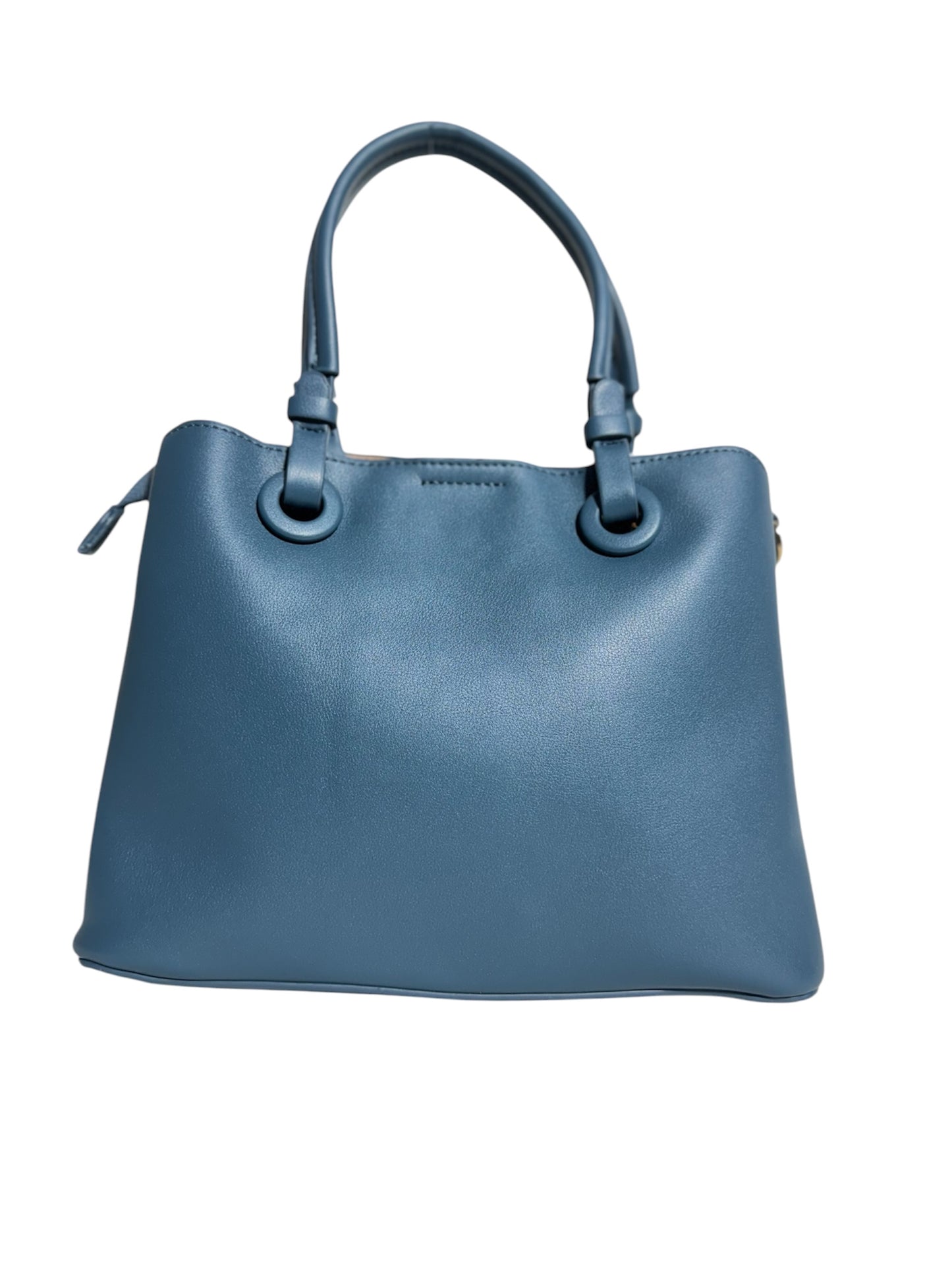 Bolso Azul Petróleo con Asas